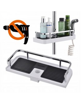 Универсална етажерка рафт за душ тръба